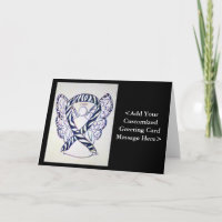 Cartas de anjo para a sensibilização zebra