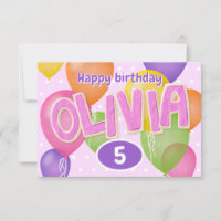 cartas-recorte cor-de-rosa bolachas Olivia anivers