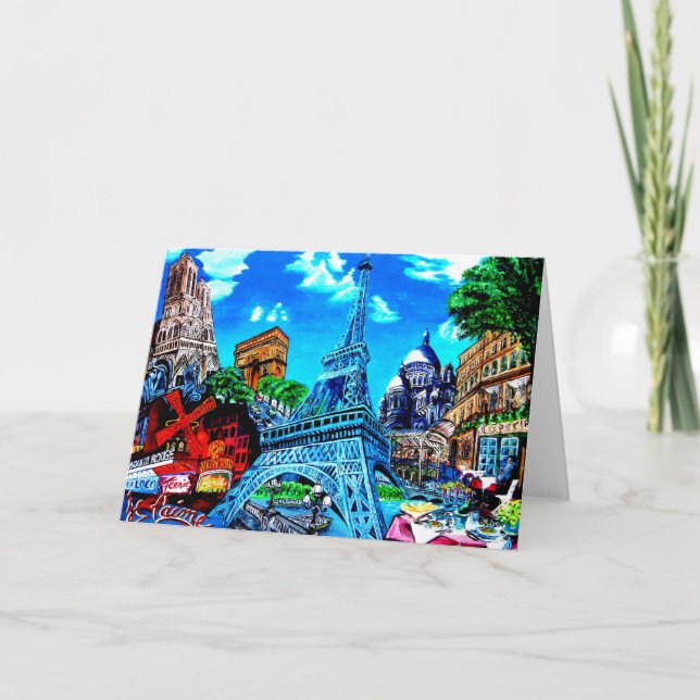 Cartão Carte de Voeux (Frente)