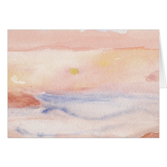 Cartão carte de voeux (Frente Horizontal)