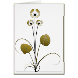 Cartão Carte Ikebana