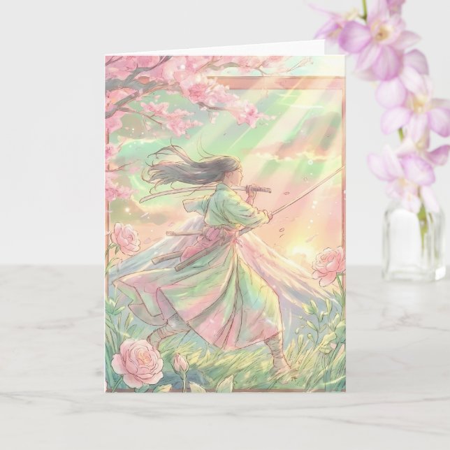 Cartão Carte Sakura (Orquídea)