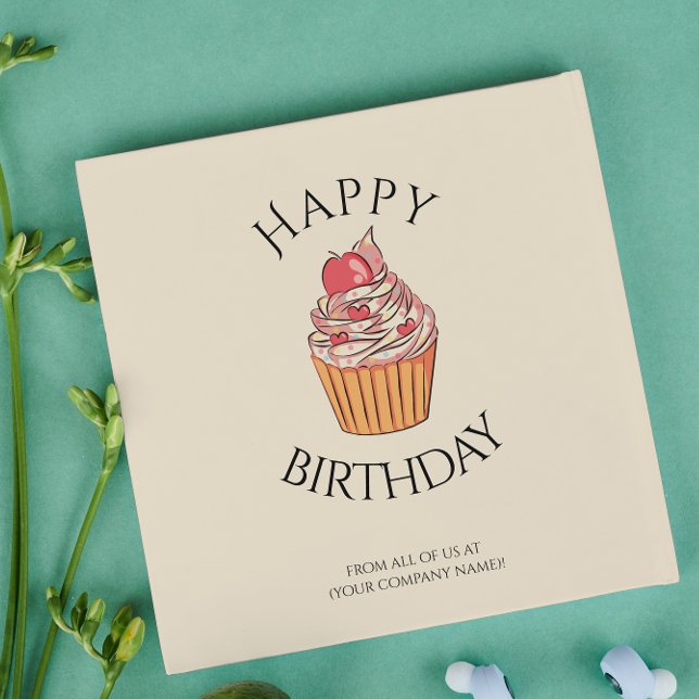 Cartão Carteira de aniversário do colega de trabalho chef (Criador carregado)