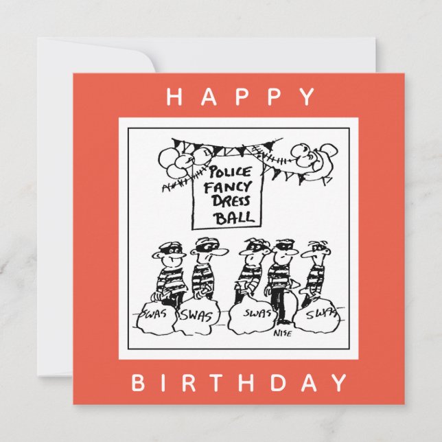 Cartão Cartografia do Rico de Vestido da Polícia (Frente)