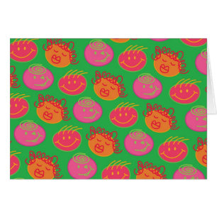 Cartão Cartoon Bonito Escreve Bobo Diversão Cabeças de Bu