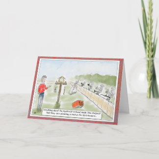 Cartão Cartoon Engraçado Cartoon Aniversário