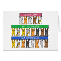 Cartoon Humor de Cat Lover