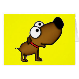 Cartão Cartoon Puppy