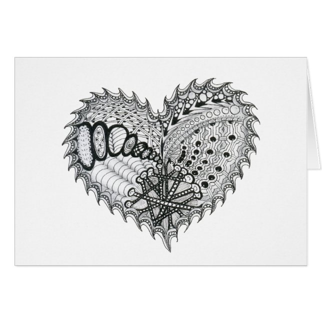 Cartão Cartucho de Incêndio Cardíaco (Frente Horizontal)