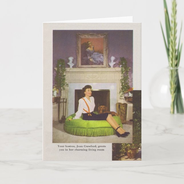 Cartão Casa 1944 de Joana Crawford Brentwood (Frente)