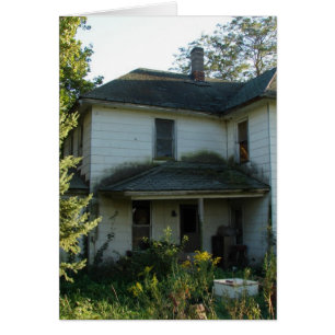 Cartão Casa abandonada