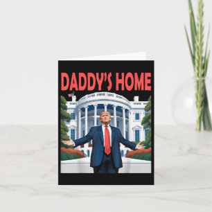 Cartão Casa Branca de Trump Daddys