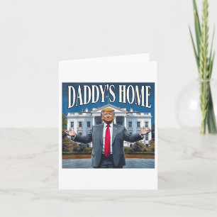 Cartão Casa Branca de Trump Daddys 2025