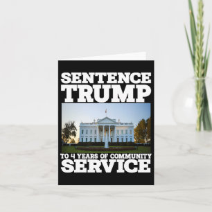 Cartão Casa Branca Do Serviço Comunitário Para 4 Anos