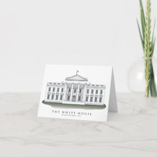 Cartão Casa branca Notecards