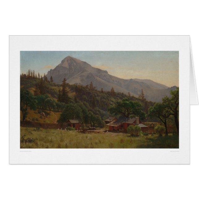 Cartão Casa da montanha (1083) (Frente Horizontal)