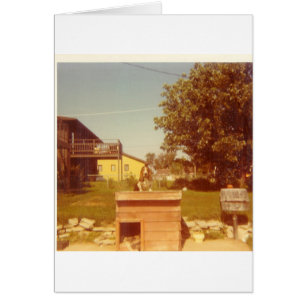 Cartão Casa de cachorro