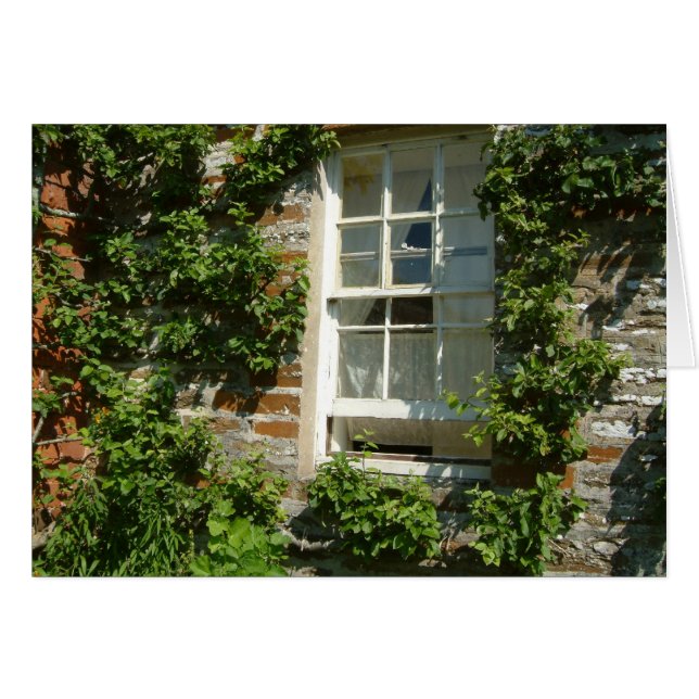 Cartão Casa de Campo Inglesa I Encantadora (Frente Horizontal)