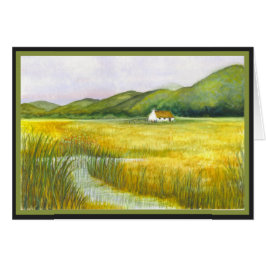 Cartão Casa de campo nos Fens #9