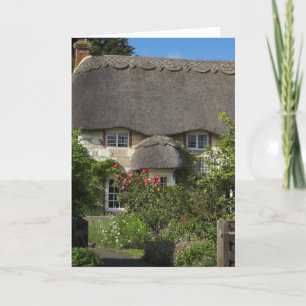 Cartão Casa de campo Thatched