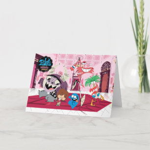 Cartão Casa de Foster para Amigos Imaginários Dança