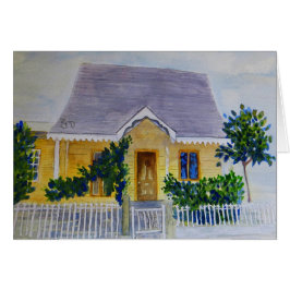 Cartão Casa de Hoag recordada