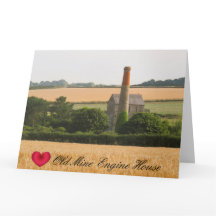 Casa de Máquinas Old Mine Coração Personalizado Co