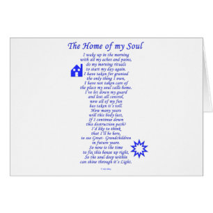 Cartão Casa de minha alma