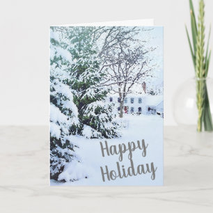 Cartão Casa de Natal