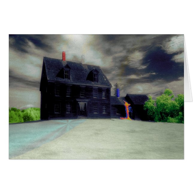 Cartão Casa de Olsen # 3 (Frente Horizontal)