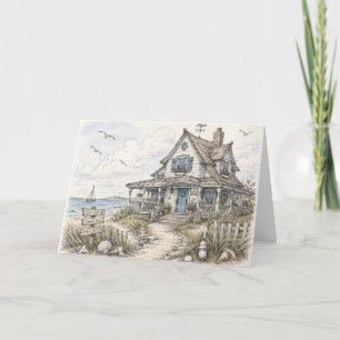 Cartão Casa de Praia Brisa Marítima