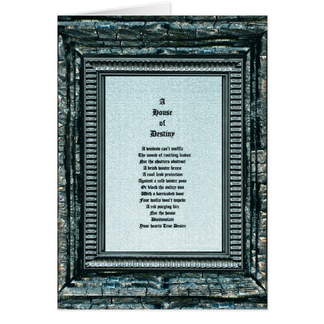 Cartão Casa do Destino (Frente)