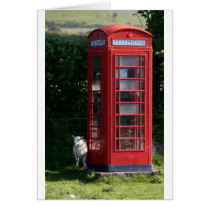 Cartão Casa do telefone