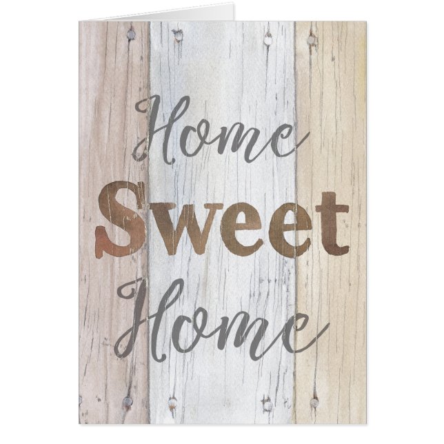 Cartão Casa doce | Home da casa da quinta VI (Frente)