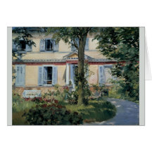 Casa em Rueil Edouard Manet