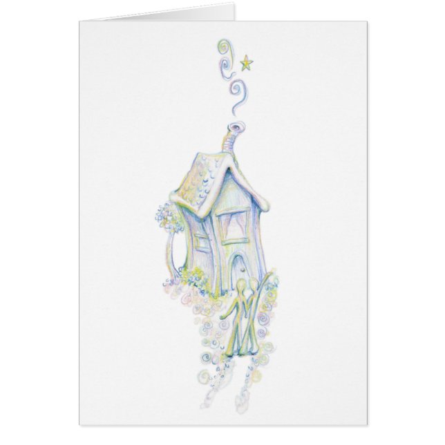 Cartão Casa harmoniosa (Frente)