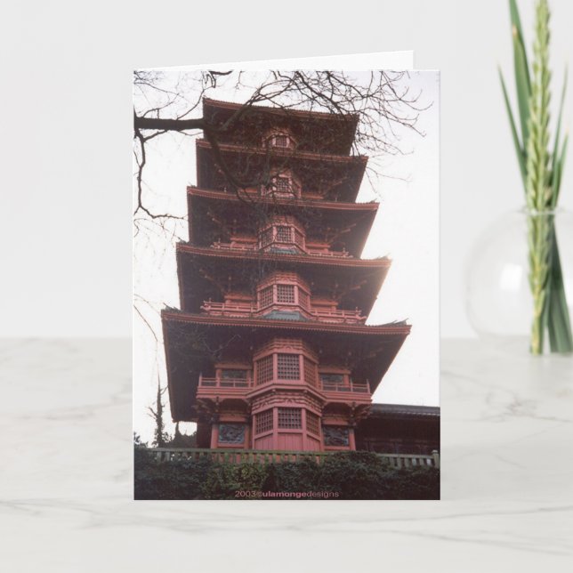 Cartão Casa Japonesa (Frente)