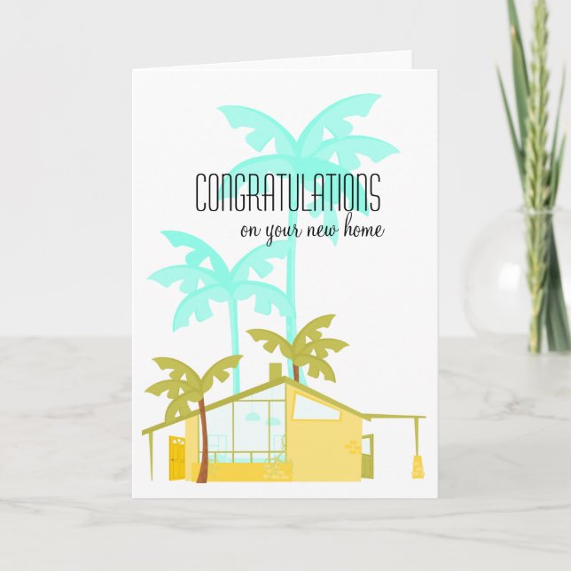 Cartão Casa nova nas palmas (Frente)