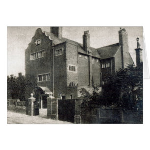 Cartão Casa para Edwin por muito tempo