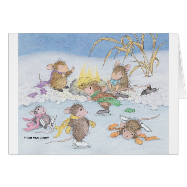 Cartão Casa-Rato Designs® (Frente Horizontal)