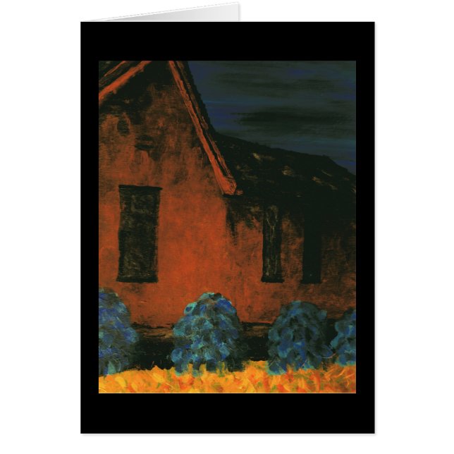 Cartão Casa velha (Frente)