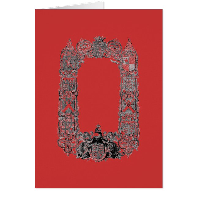 Cartão Casaco de armas (Frente)