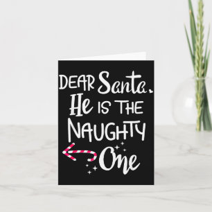 Cartão Casais Natal Papai Noel Ele É O Travesso Diversão