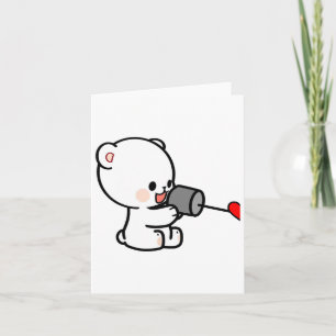 Cartão Casal Milk Mocha Design de Valentão 1