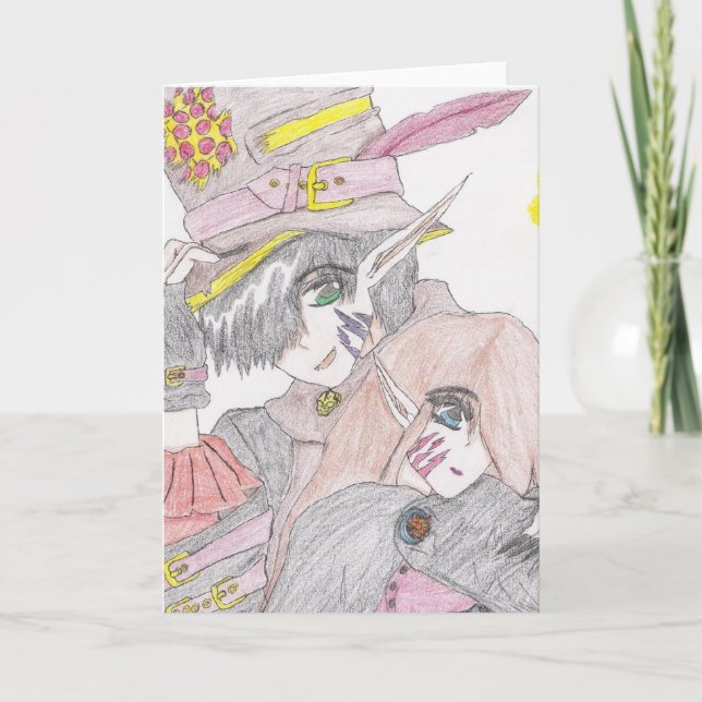 Cartão Casal Spooky Halloween (Frente)