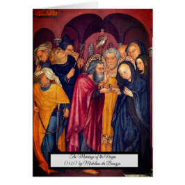 Cartão Casamento da Virgem