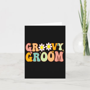 Cartão Casamento de Bridesmaid do Partido Chá do Groovy G