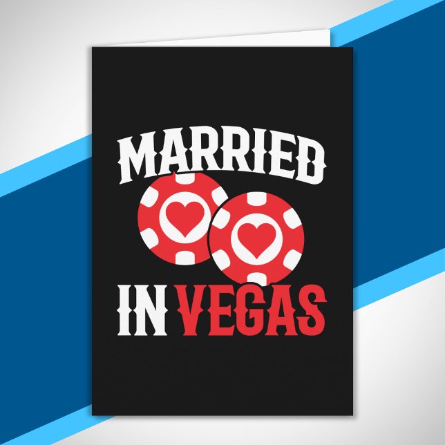 Cartão Casamento De Las Vegas - Casal Casado Em Vegas (Criador carregado)