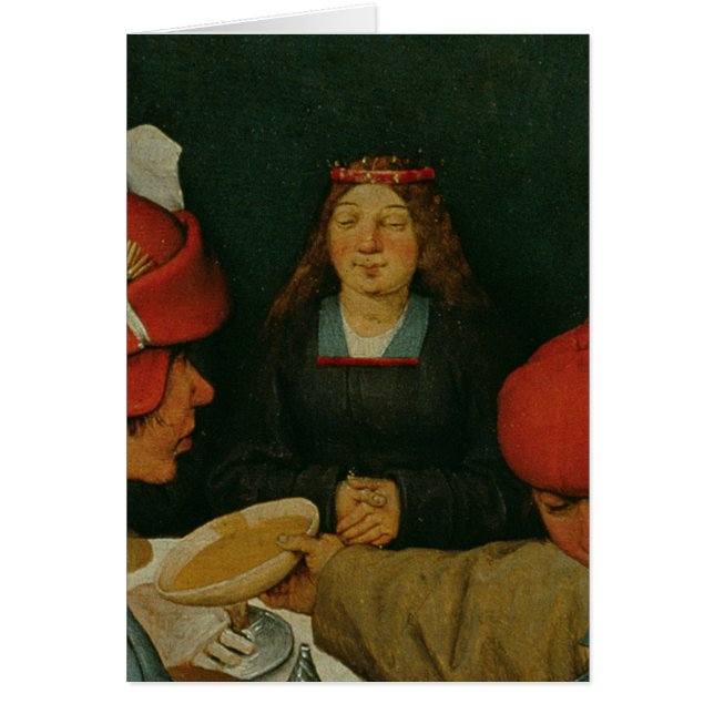 Cartão Casamento do camponês (Frente)