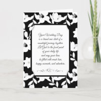 Casamento Floral Religioso Preto e Branco